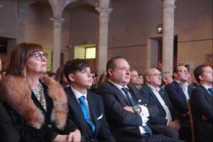 Familia Beltrán durante la gala de los 100 años de Beltrán Catering