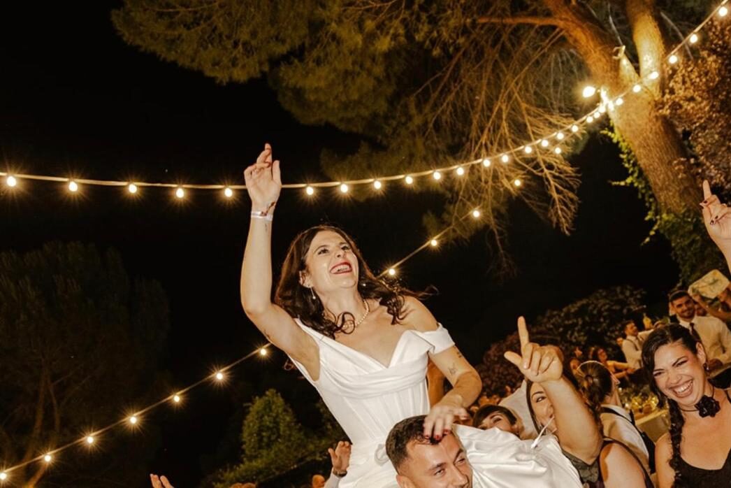 Fiesta de boda de noche en el Complejo Valdepusa